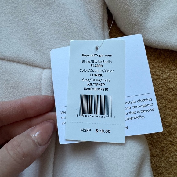 🍂NWT Beyond Yoga Tranquility Pullover Lunar Rock - Picture 6 of 11